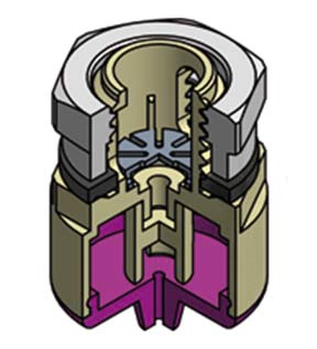 Mini-Entwässerungsstutzen